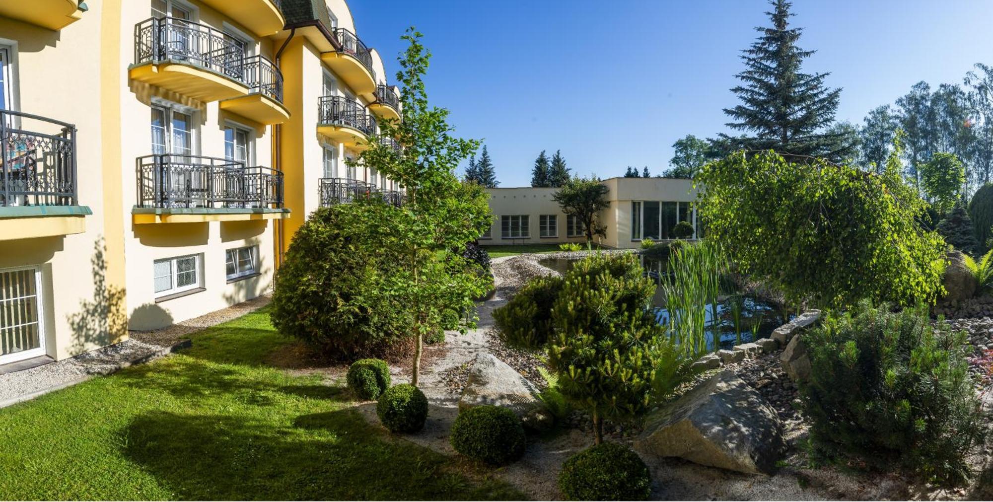 Františkovy Lázně Spa Hotel Diana מראה חיצוני תמונה